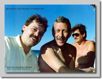 Mark Williams, Arthur Westgate, DXB Station Manager